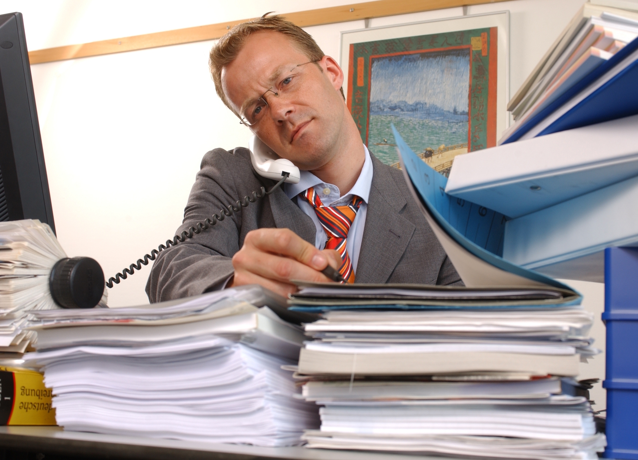 Stress, viel Arbeit, genervt sein - nach dem Büro vielleicht auch keine Ruhe finden ...