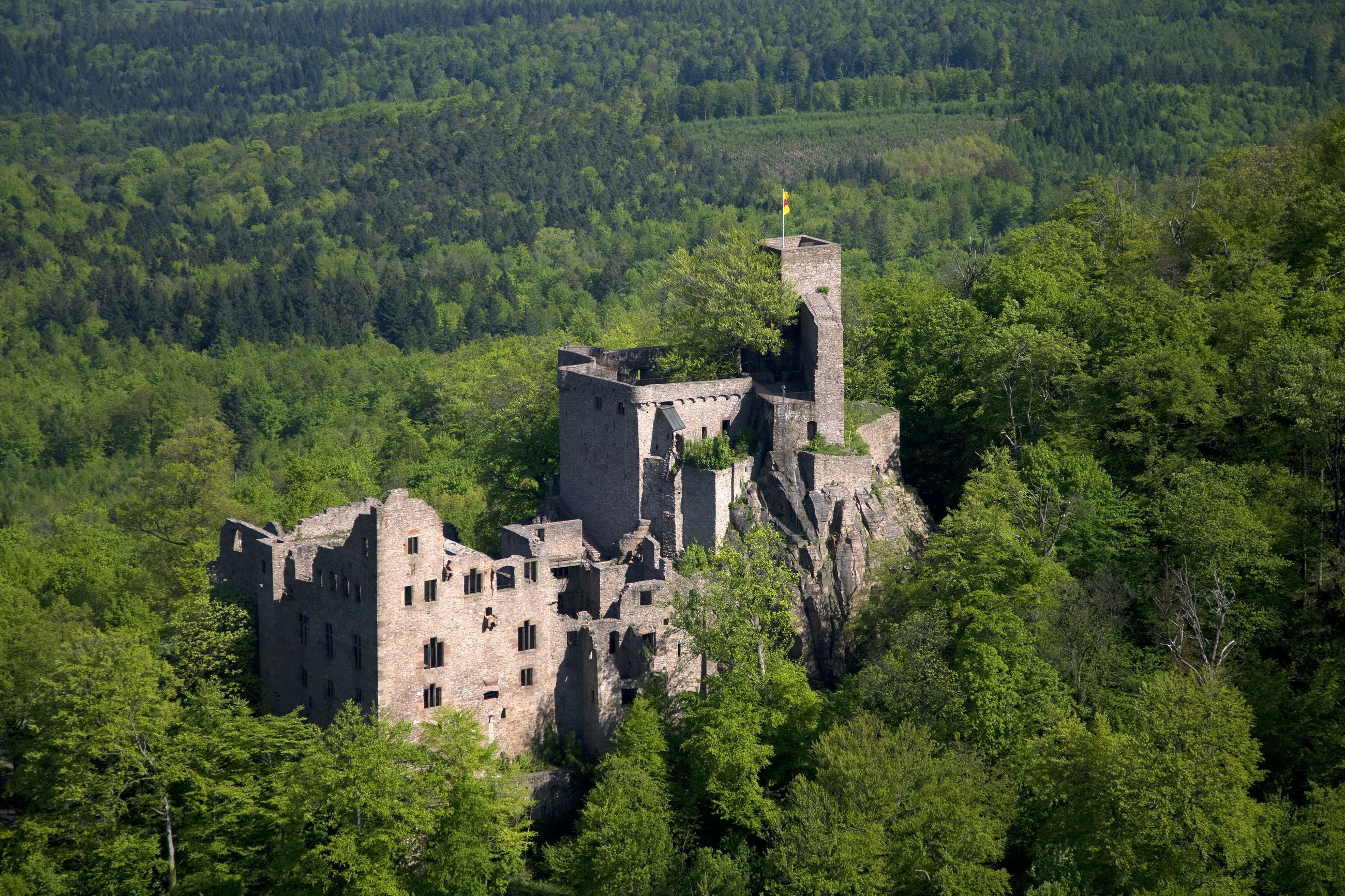Baden Baden, das Alte Schloss Hohenbaden