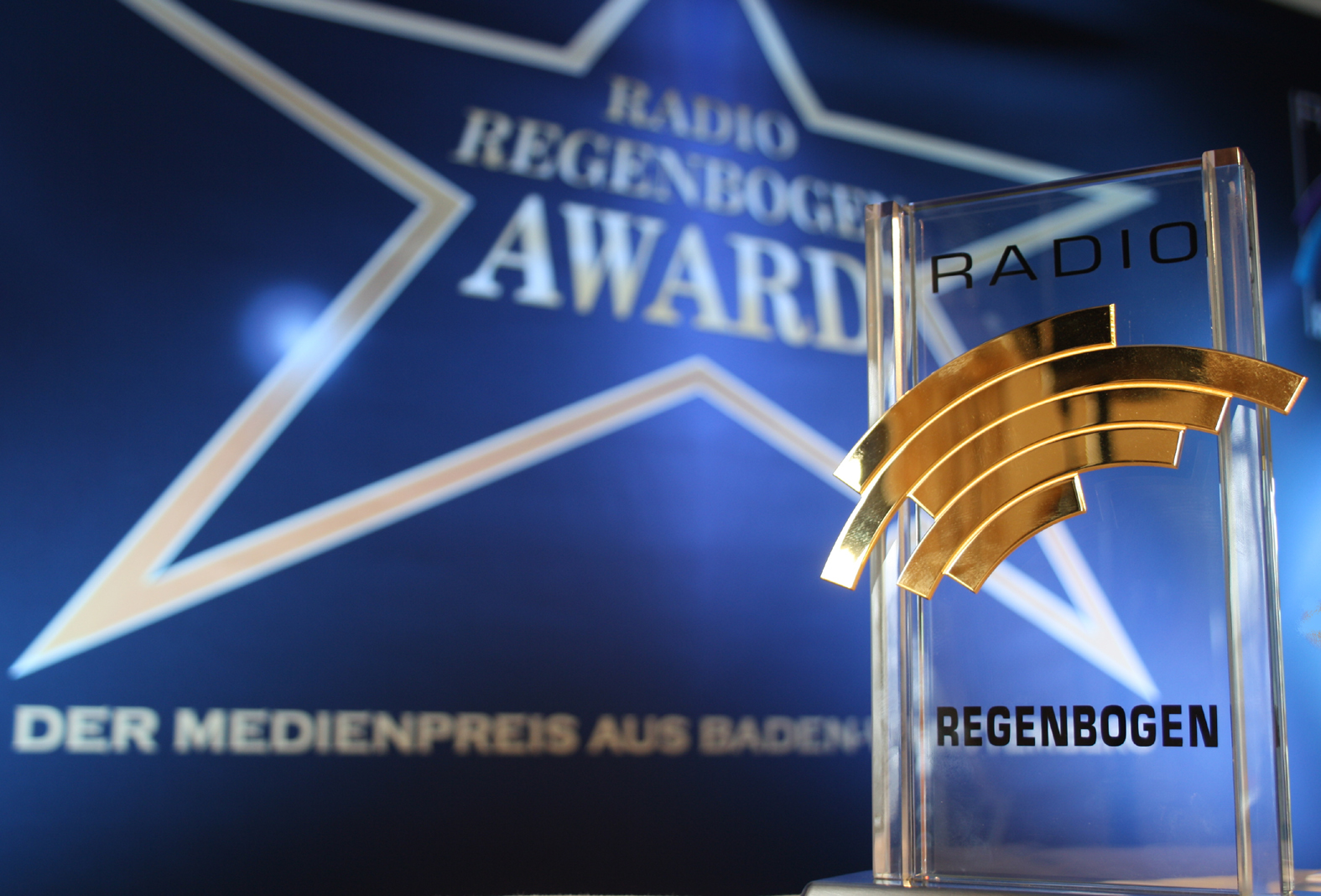 Einer der begehrten "Radio Regenbogen Awards"