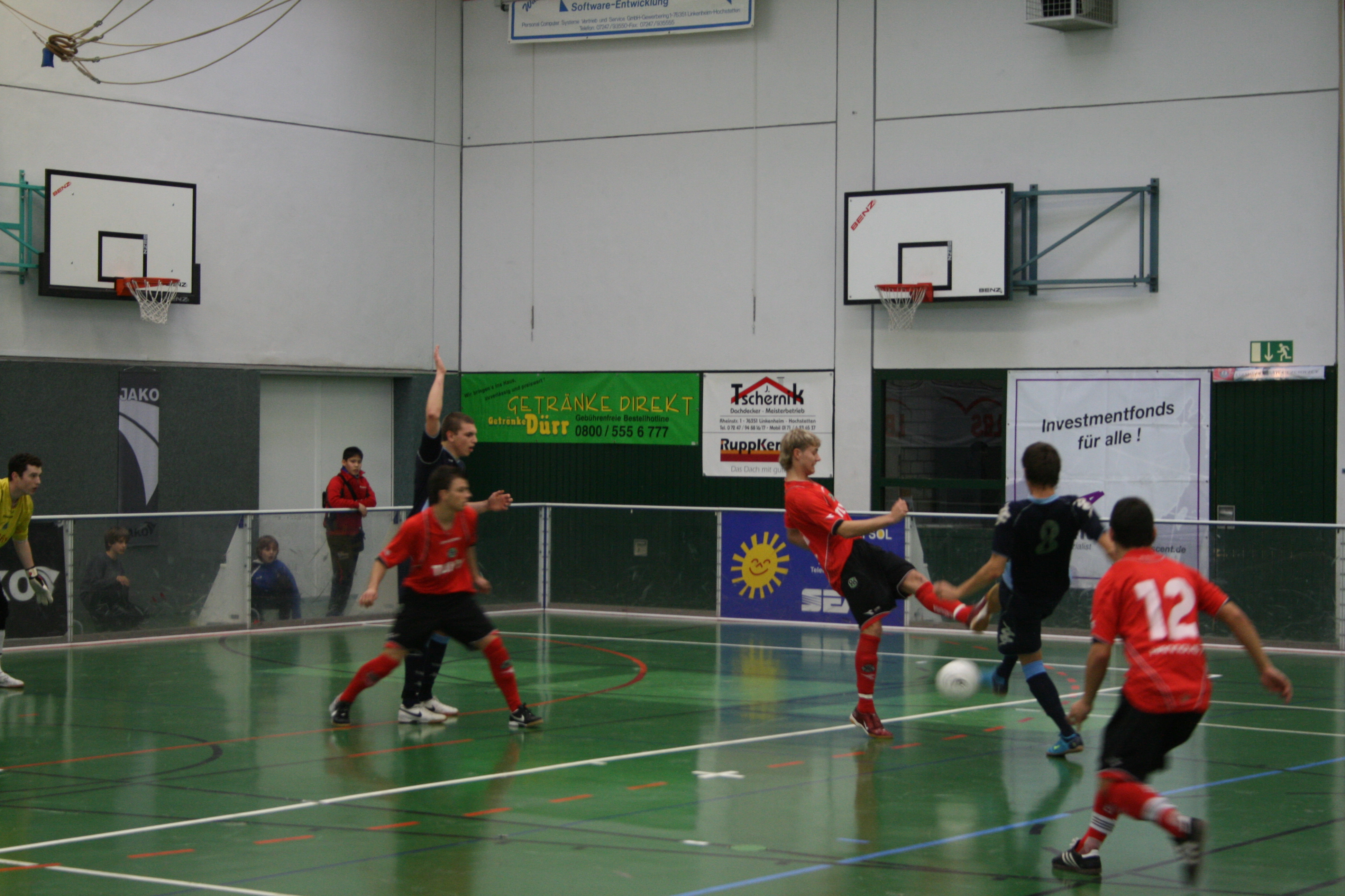 Hallenkick in Linkenheim