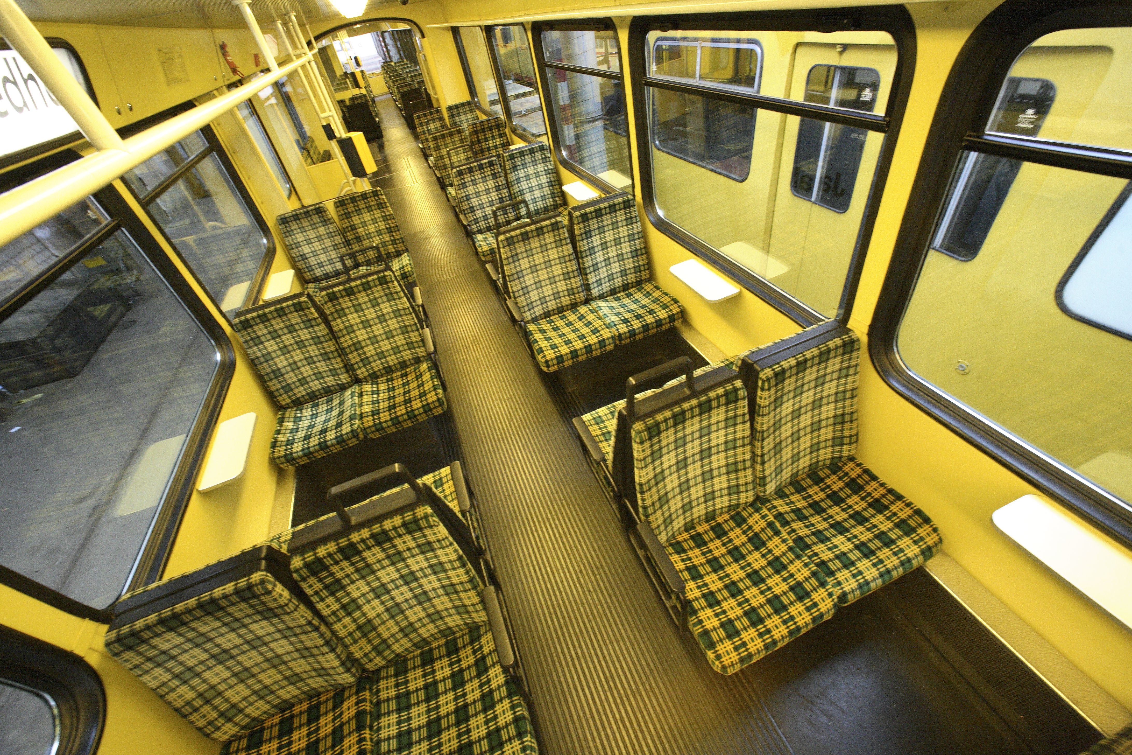 Videoüberwachung in einer Bahn