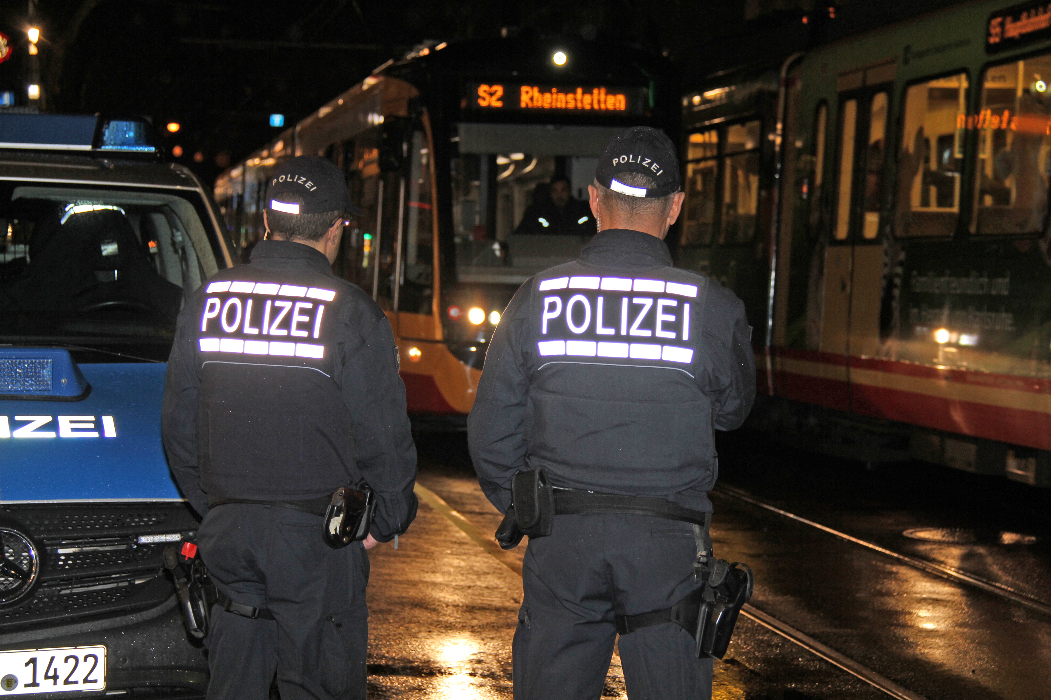 Schwerpunktkontrolle in Karlsruhe