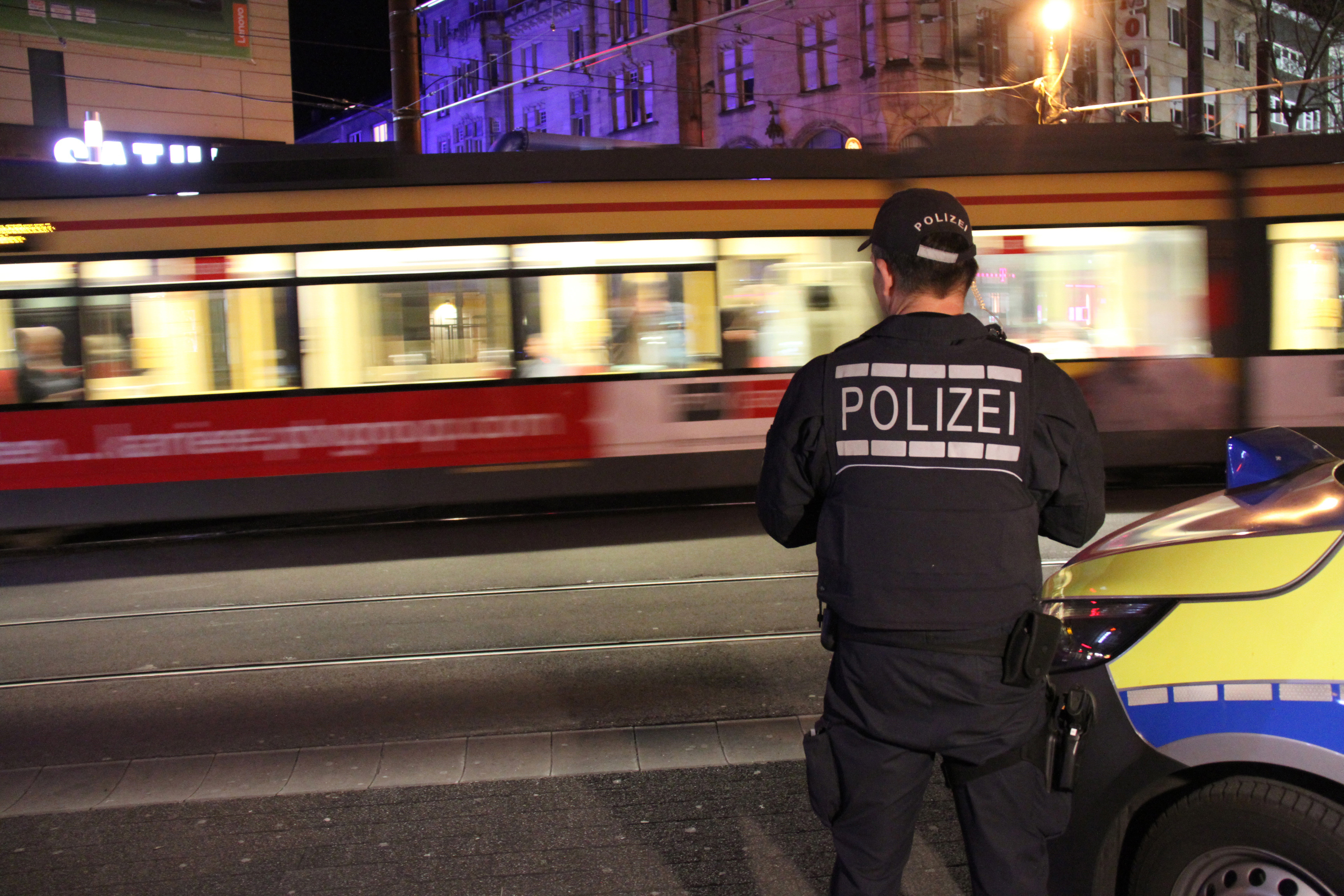Für mehr Sicherheit: Kontrolle in der Karlsruher Nacht