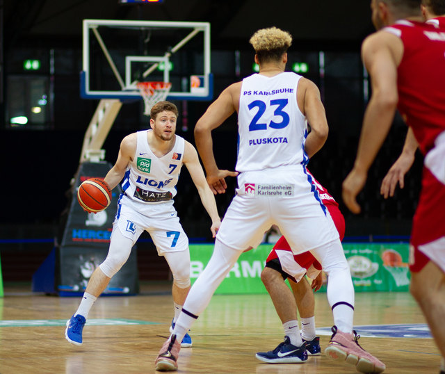 Bradshaw treibt das Spiel an | Foto: Antonia/wow.pics.ka