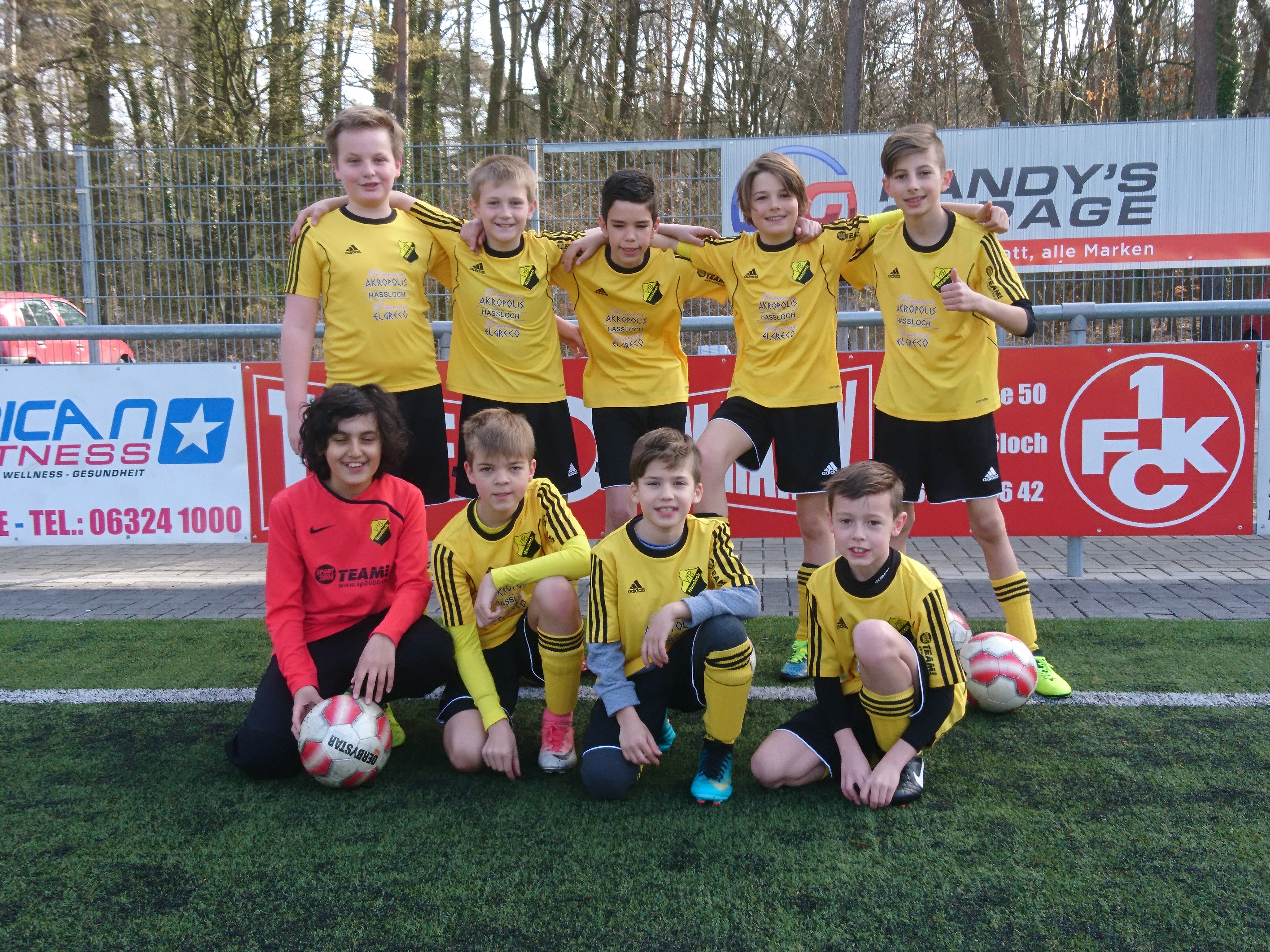 Ein starkes Team: Die E-Jugend des VfB Haßloch.