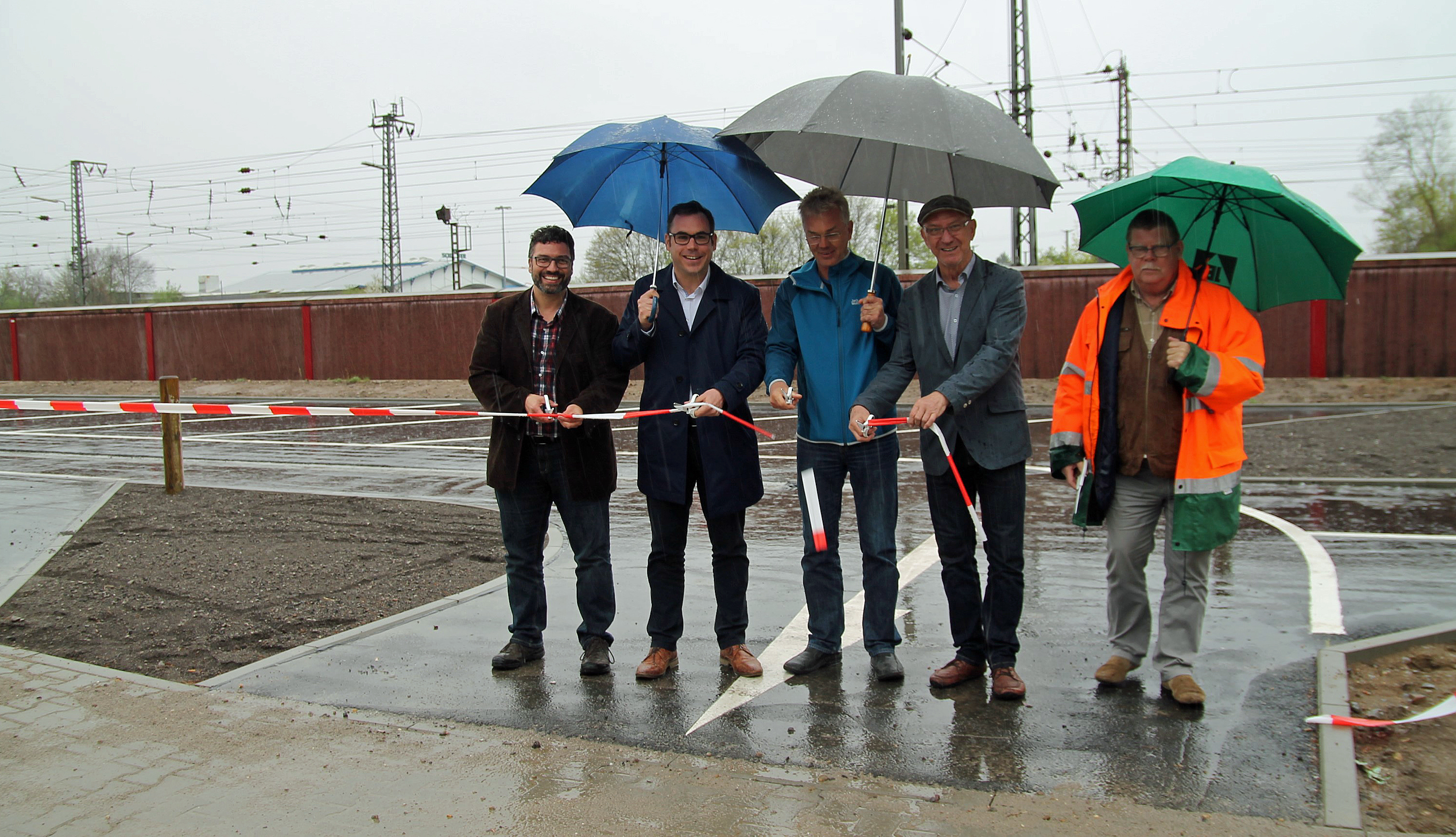 Nach nur etwas über zwei Monaten Bauzeit wurde am Freitag, 13. April, der neue Parkplatz in Betrieb genommen.