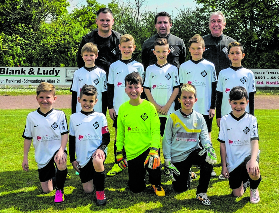 Die E-Jugend des FC Arminia 03 Ludwigshafen.