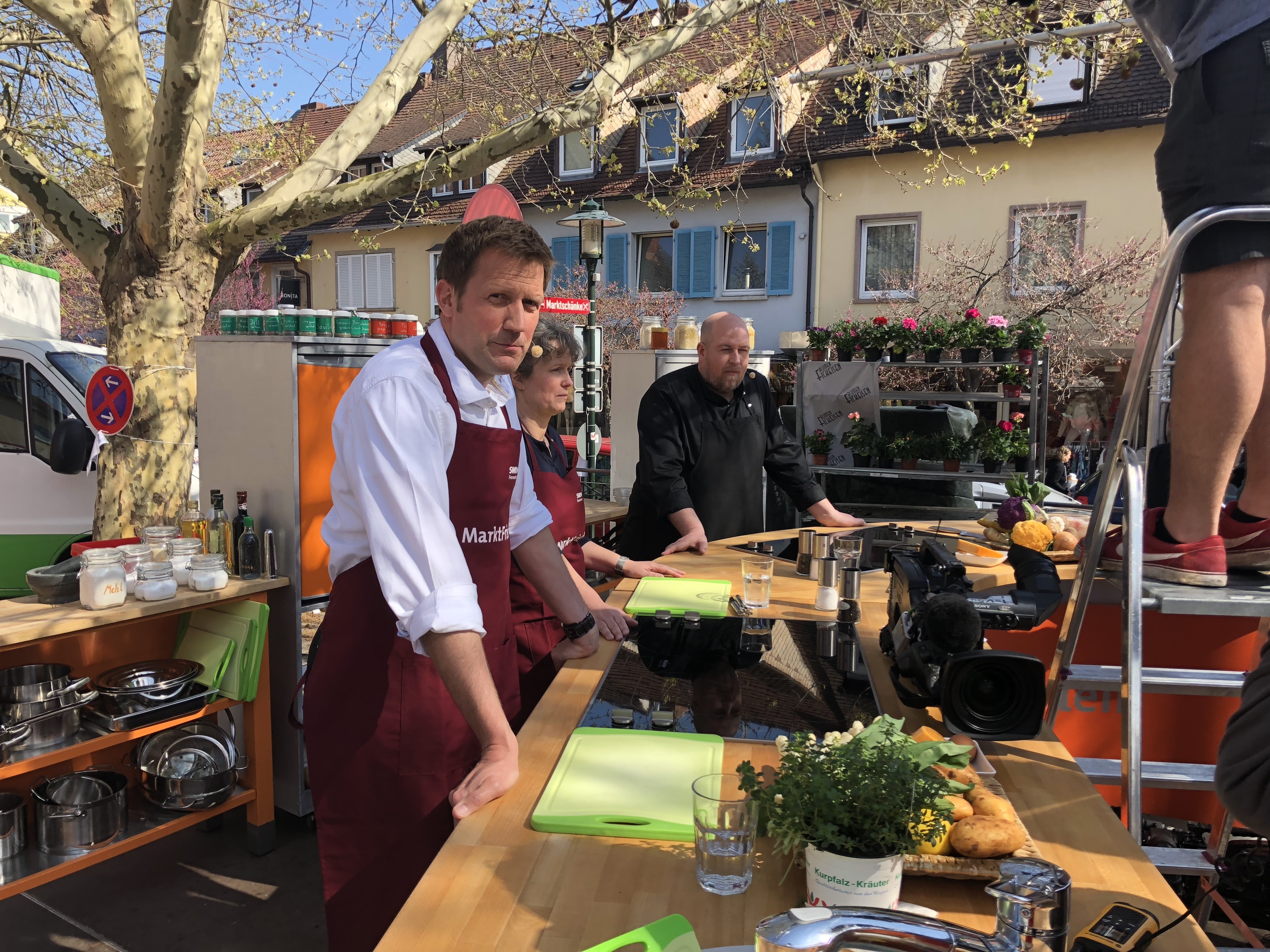 Die Show beginnt in wenigen Minuten. Foto: Mappes