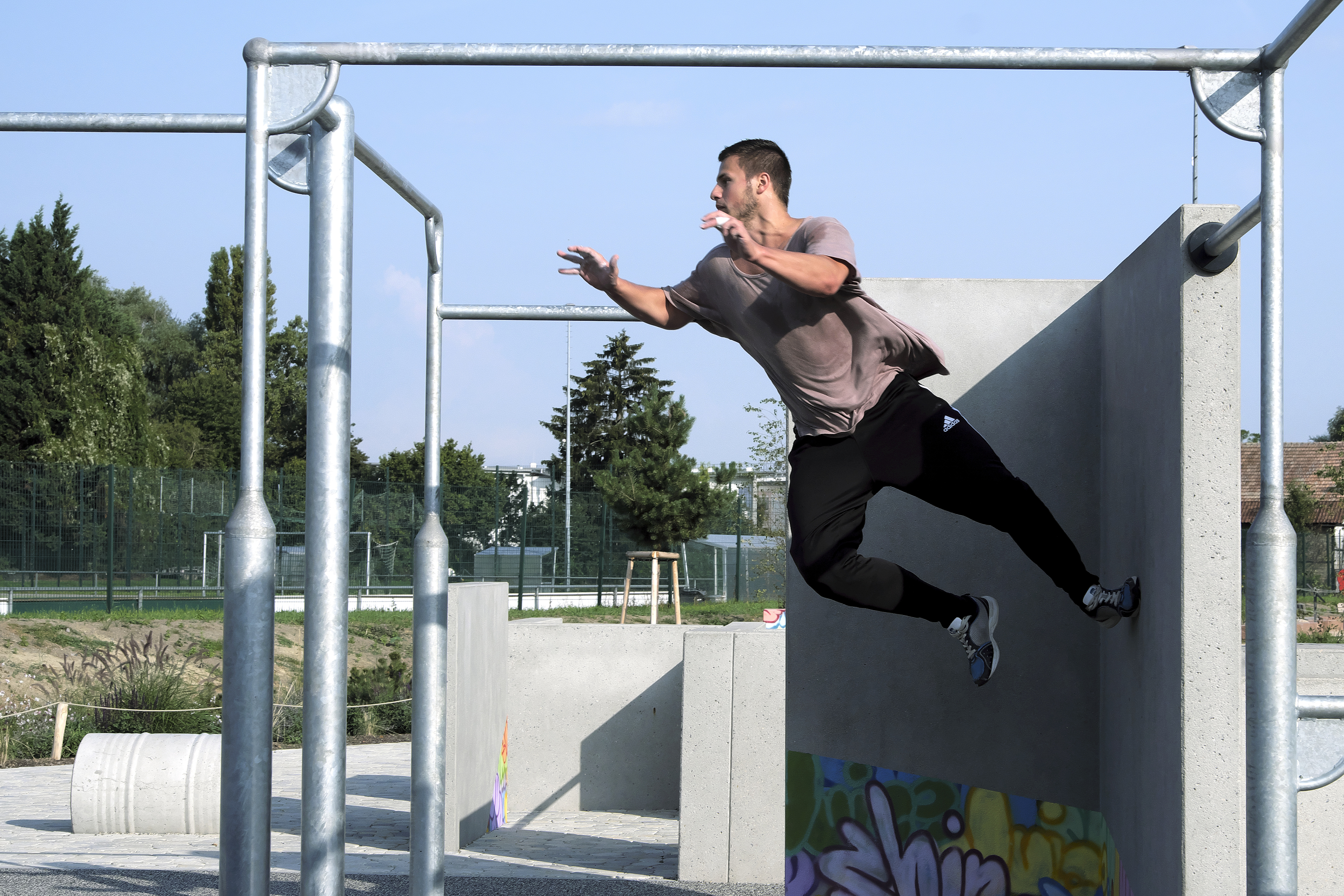 Der TSV-Speyer bietet einen Parkour und Freerunning Anfängerworkshop an.