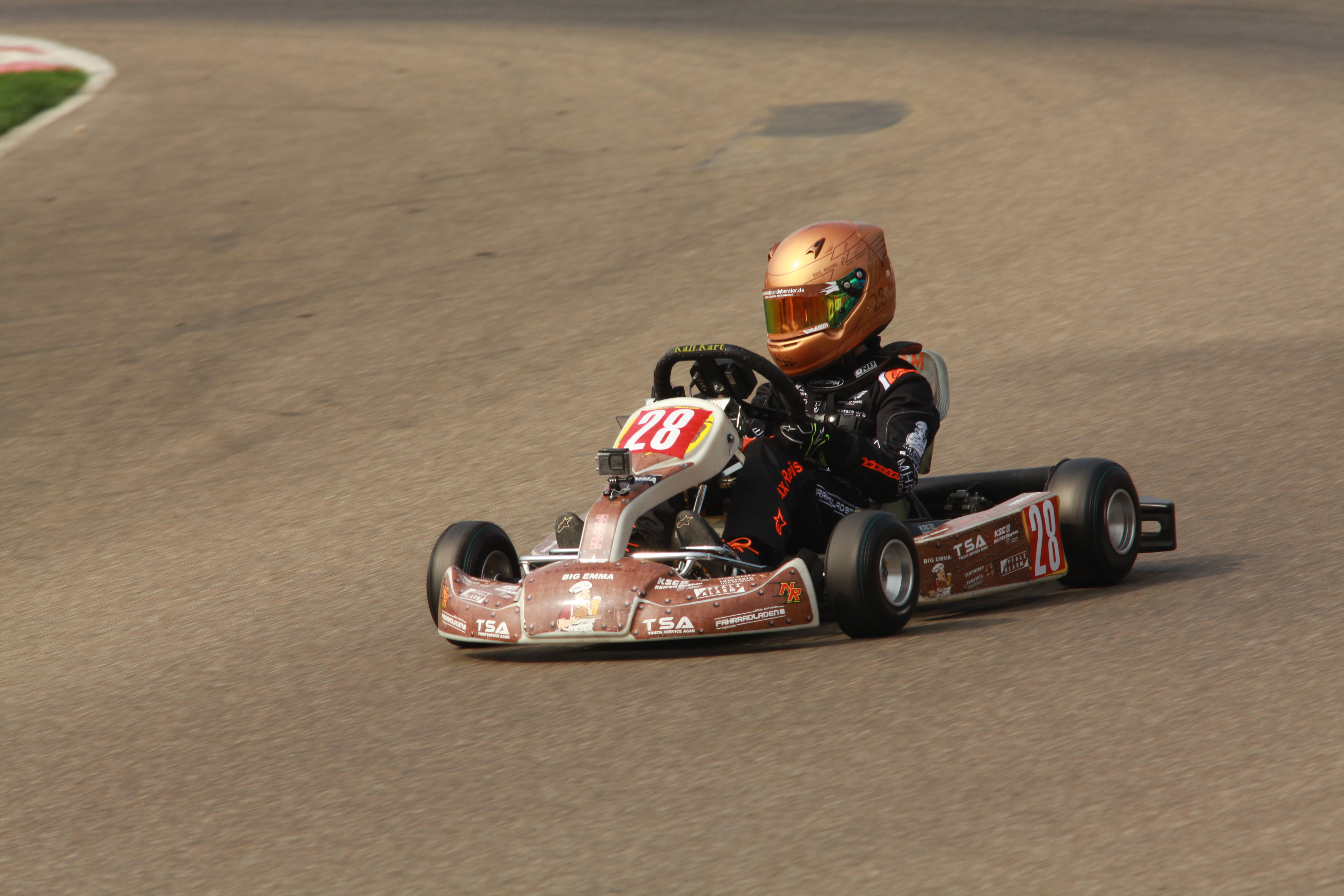 Racing....