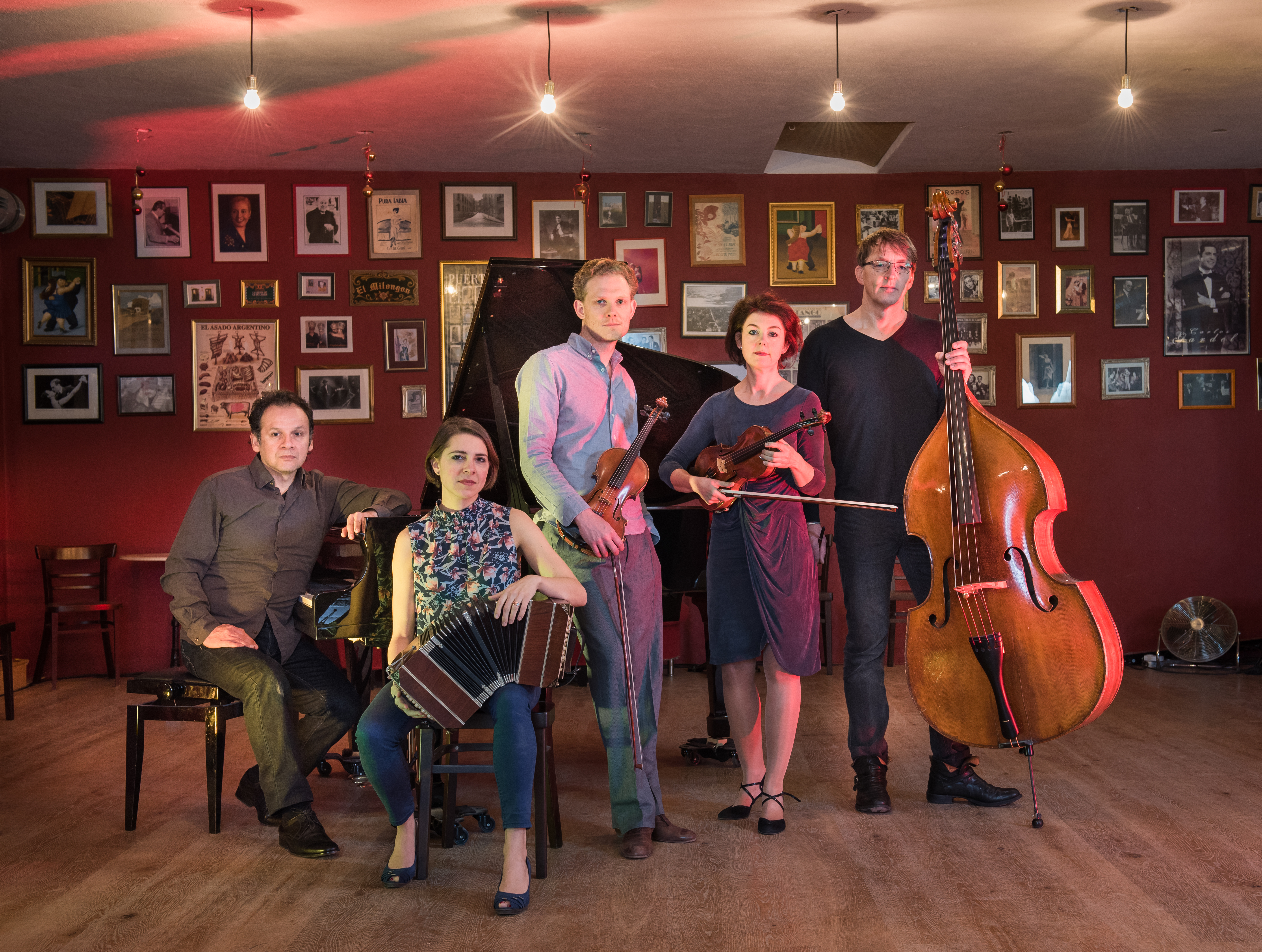 Das Münchener Tango-Quintett „Baldosa Floja“