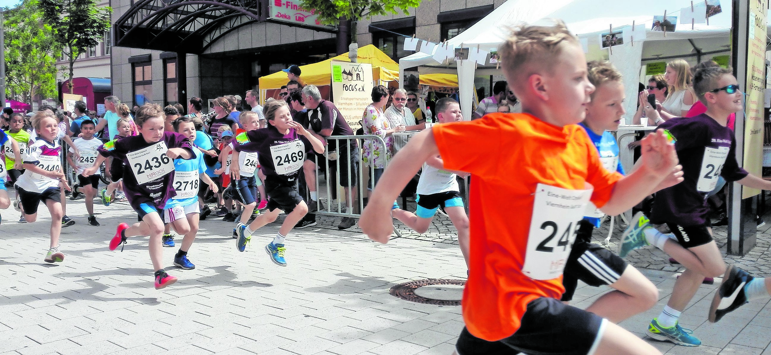 Der Viernheimer Citylauf soll wieder ein Lauffest für die ganze Familie werden, ein sportliches Highlight in der Viernheimer Innenstadt.