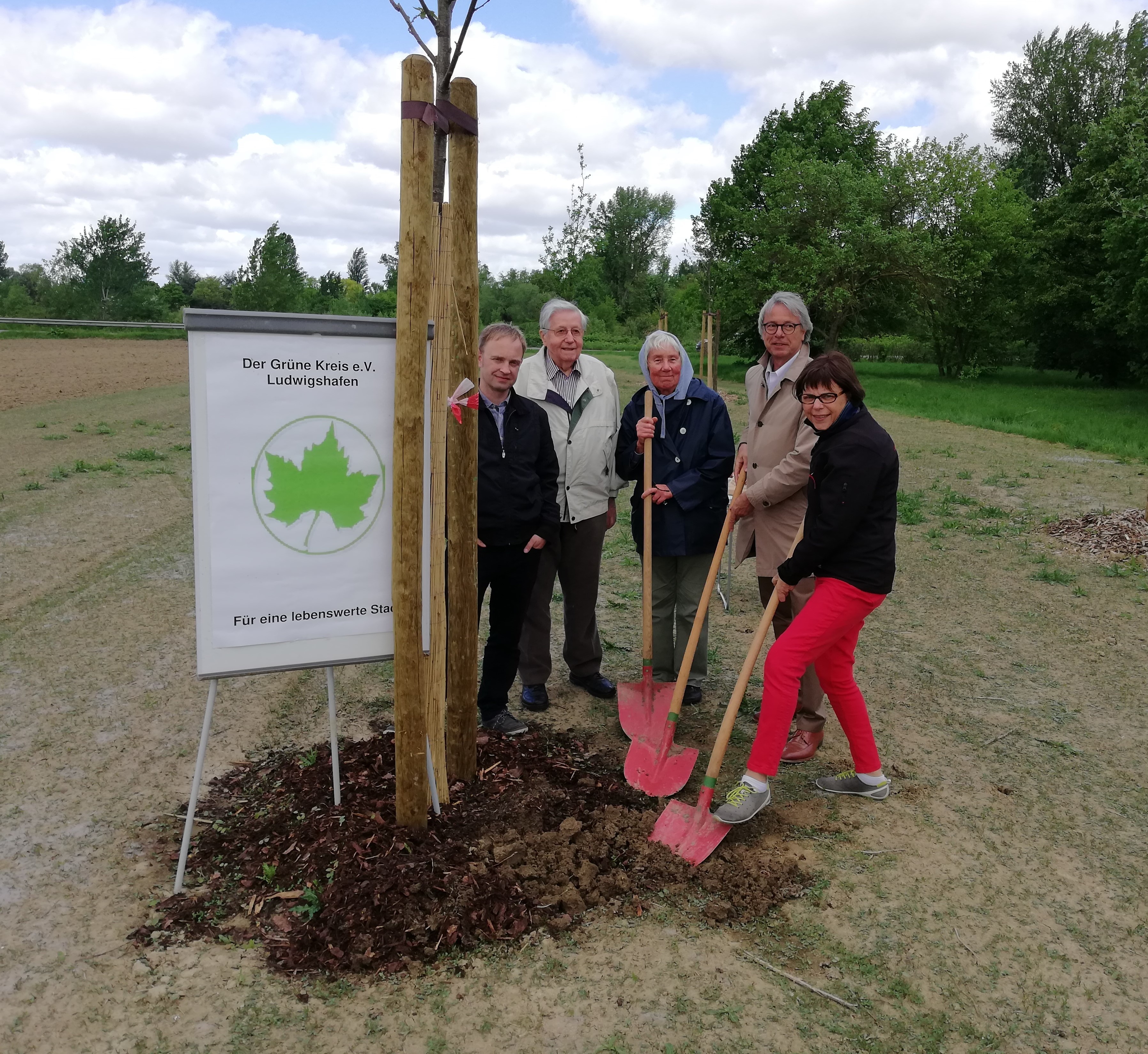 Kai Lehnert, Franz Stalla, Anneliese Meyer-Lender, Michael Cordier, Dagmar Gierschner (v.l.n.r.)
