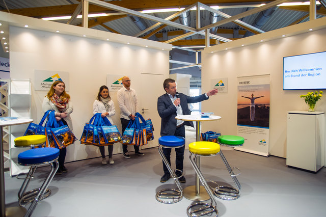 Der Stand der Metropolregion Rhein-Neckar. | Foto: Gaier