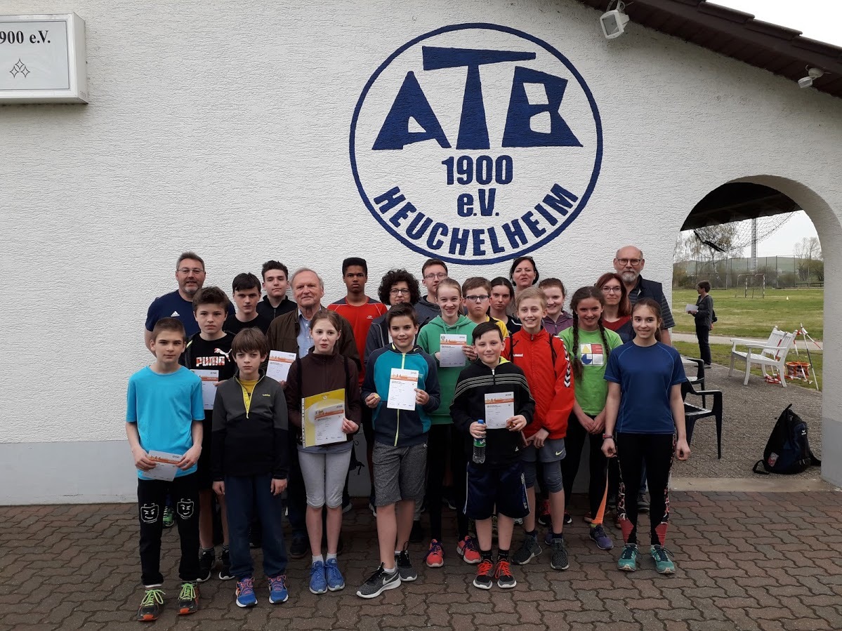 37 Deutsche Sportabzeichen wurden beim ATB Heuchelheim abgelegt.