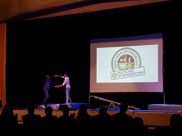 Die Vorführung des Zirkus der Waldorfschule. | Foto: Gisela Böhmer