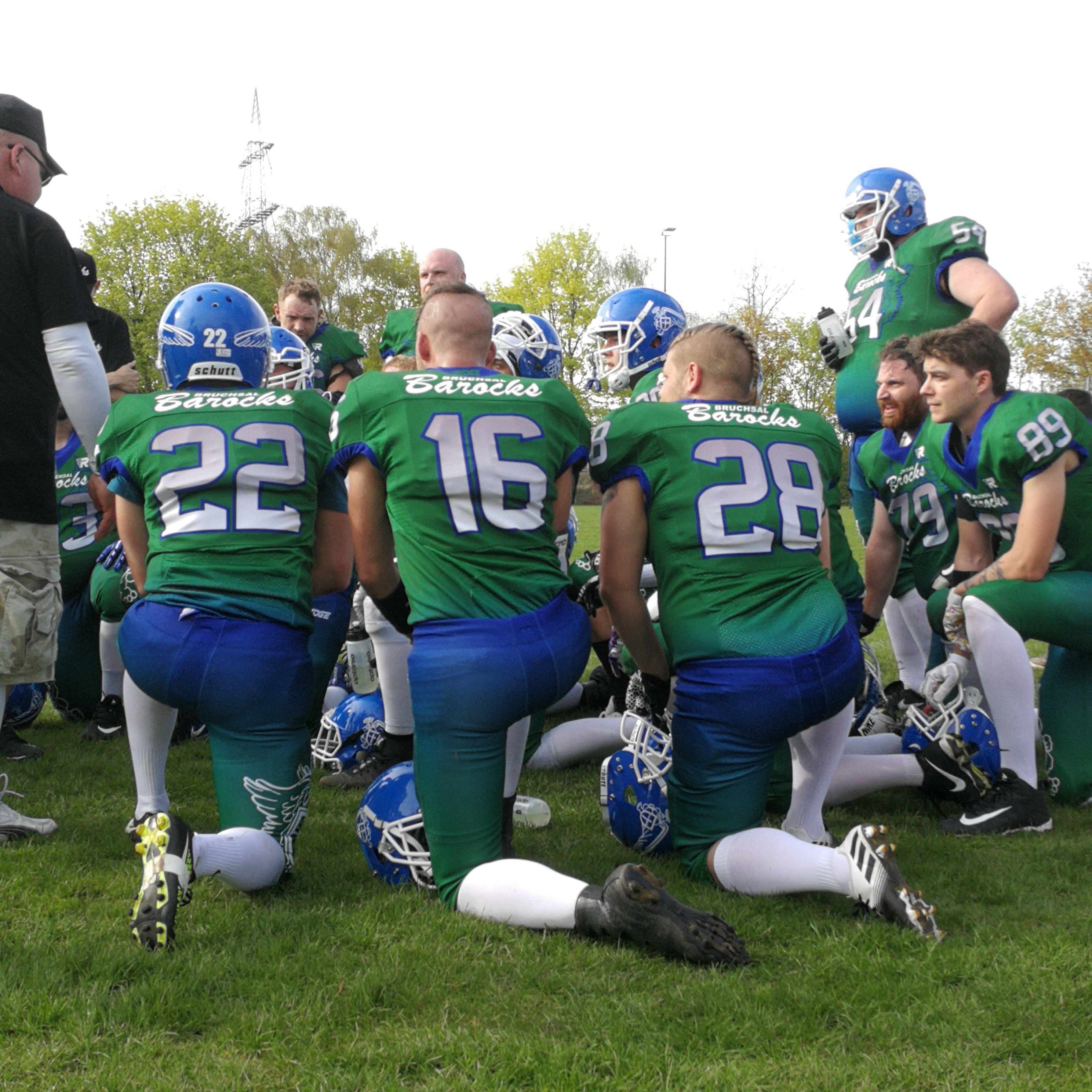 Teambesprechung bei den Barocks