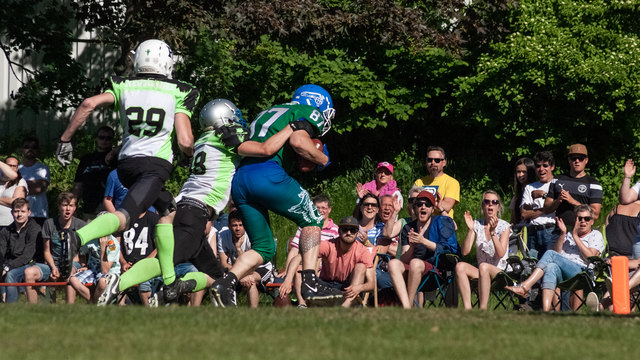 Bruchsal Barocks 27 - Bempflingen Renegades 7 | Foto: Paul Needham
