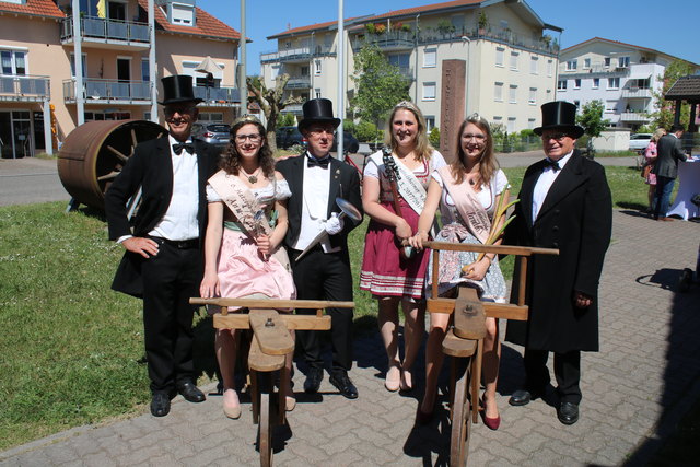 Auch die Hoheiten waren dabei. | Foto: Jochem