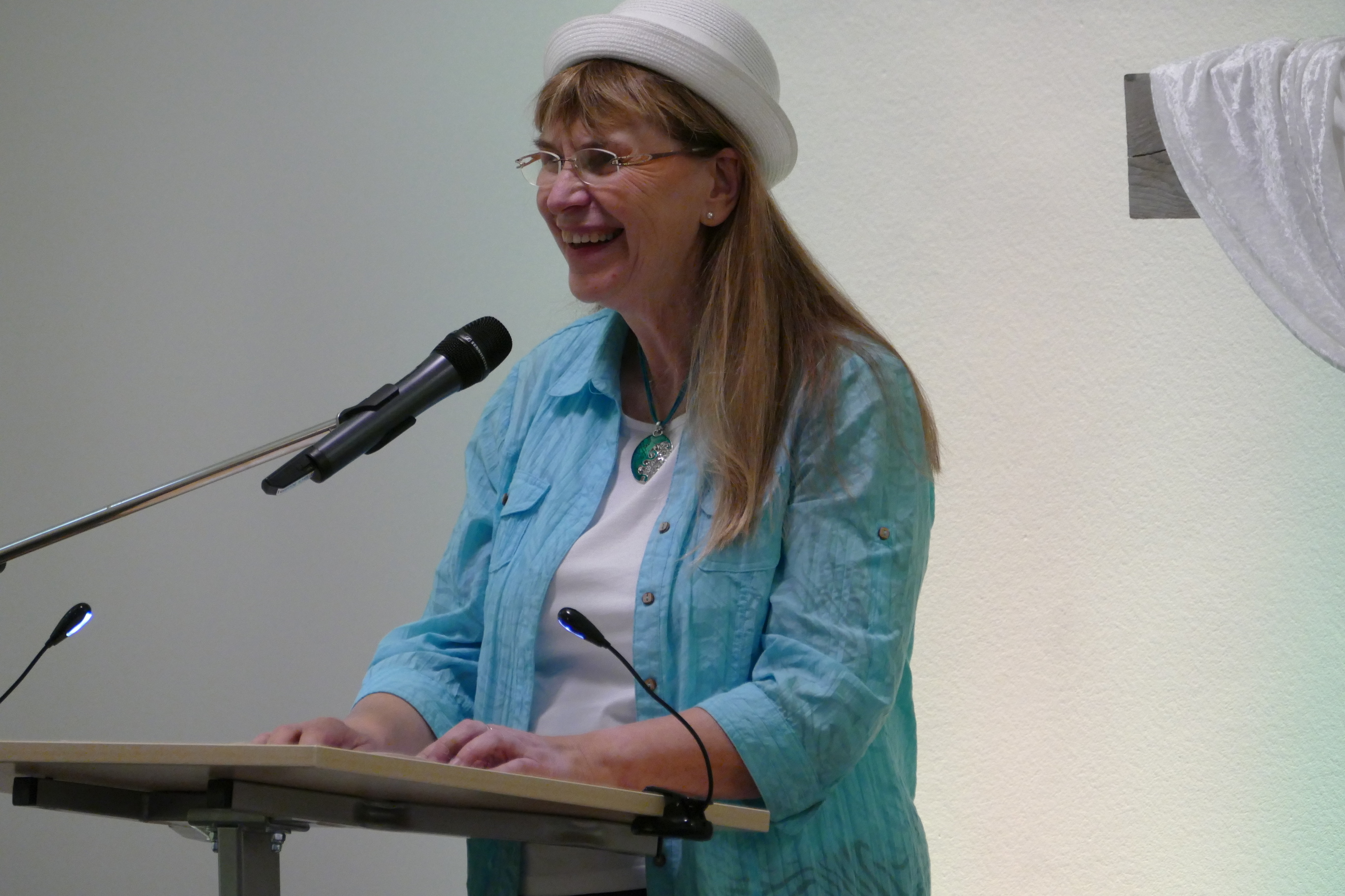 Ruth Heil begeisterte die Frauen mit ihrer lockeren und aufmunternden Art.