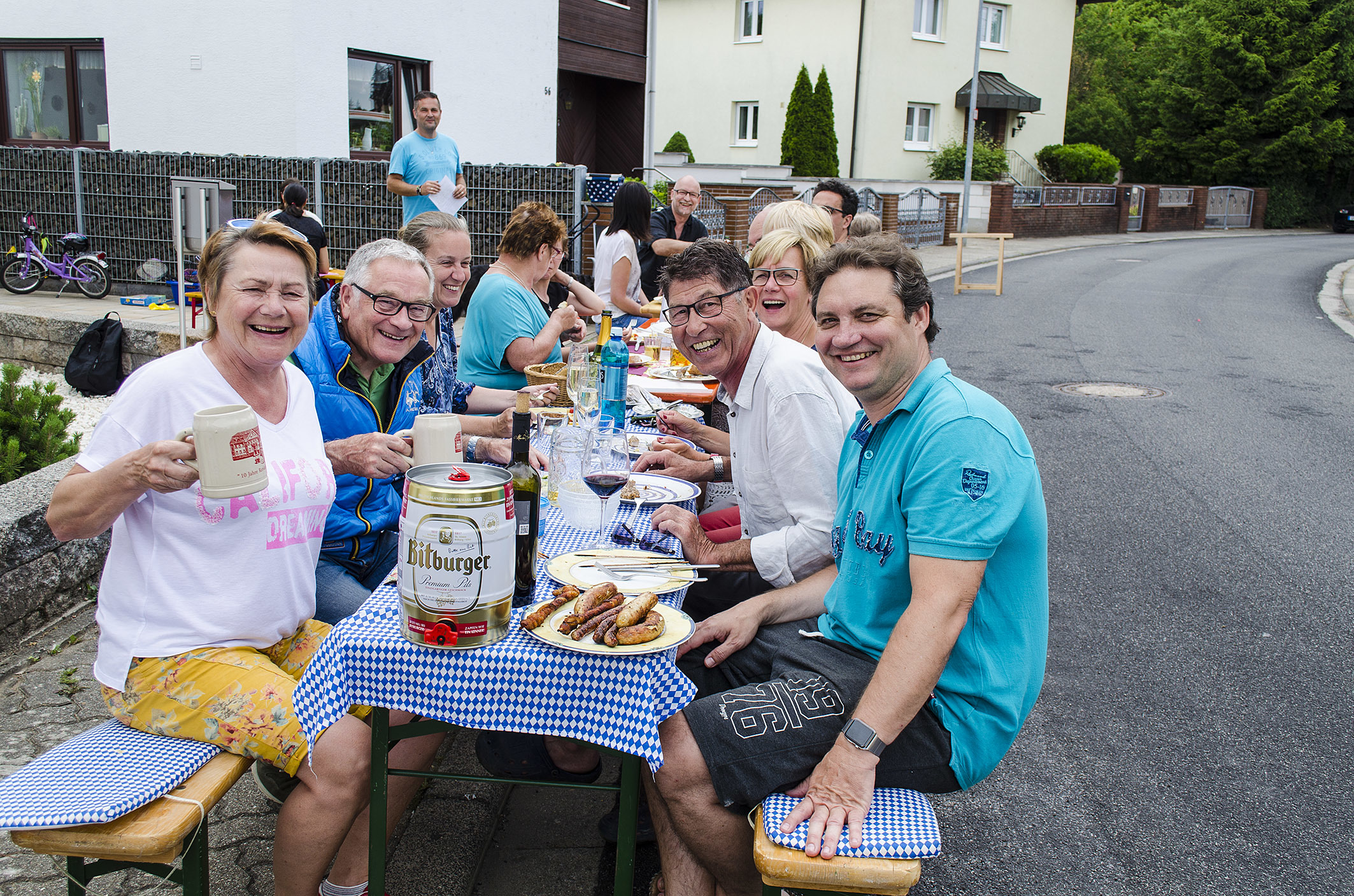 Gemeinsam essen, trinken und ins Gespräch kommen wie hier im vergangenen Jahr in Speyer...