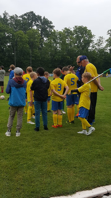 Letzte Team-Besprechung bevor es ernst wird. | Foto: Goepfrich