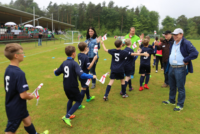Der SV Enkenbach im englischen Trikot | Foto: Jens Vollmer