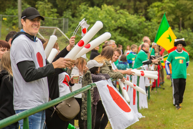 Gastgeber TuS Hohenecken repräsentierte japan sehr würdig. | Foto: Roland Kohls