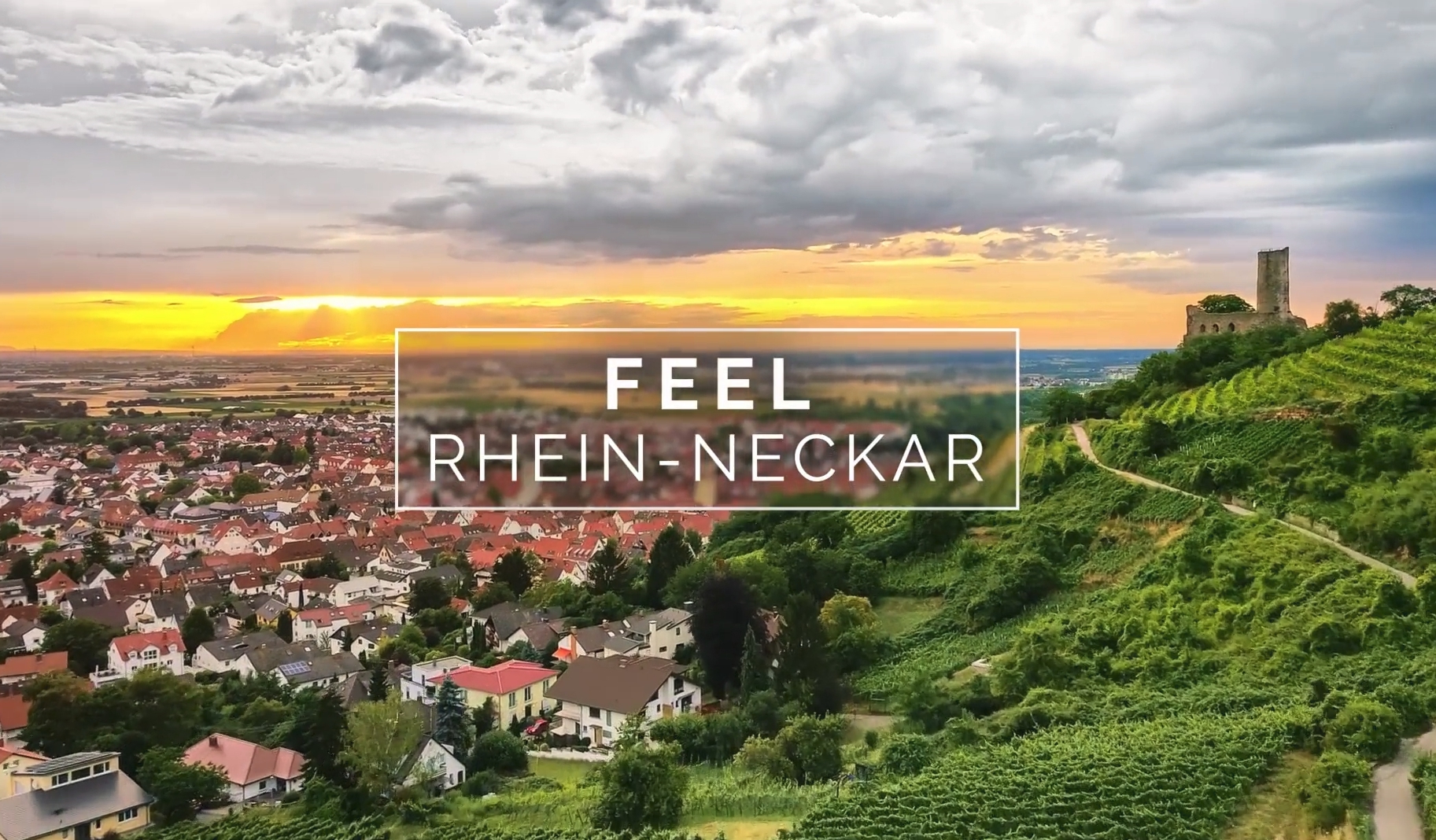 Atemberaubende Bilder aus der Region im Film „Feel Rhein-Neckar“