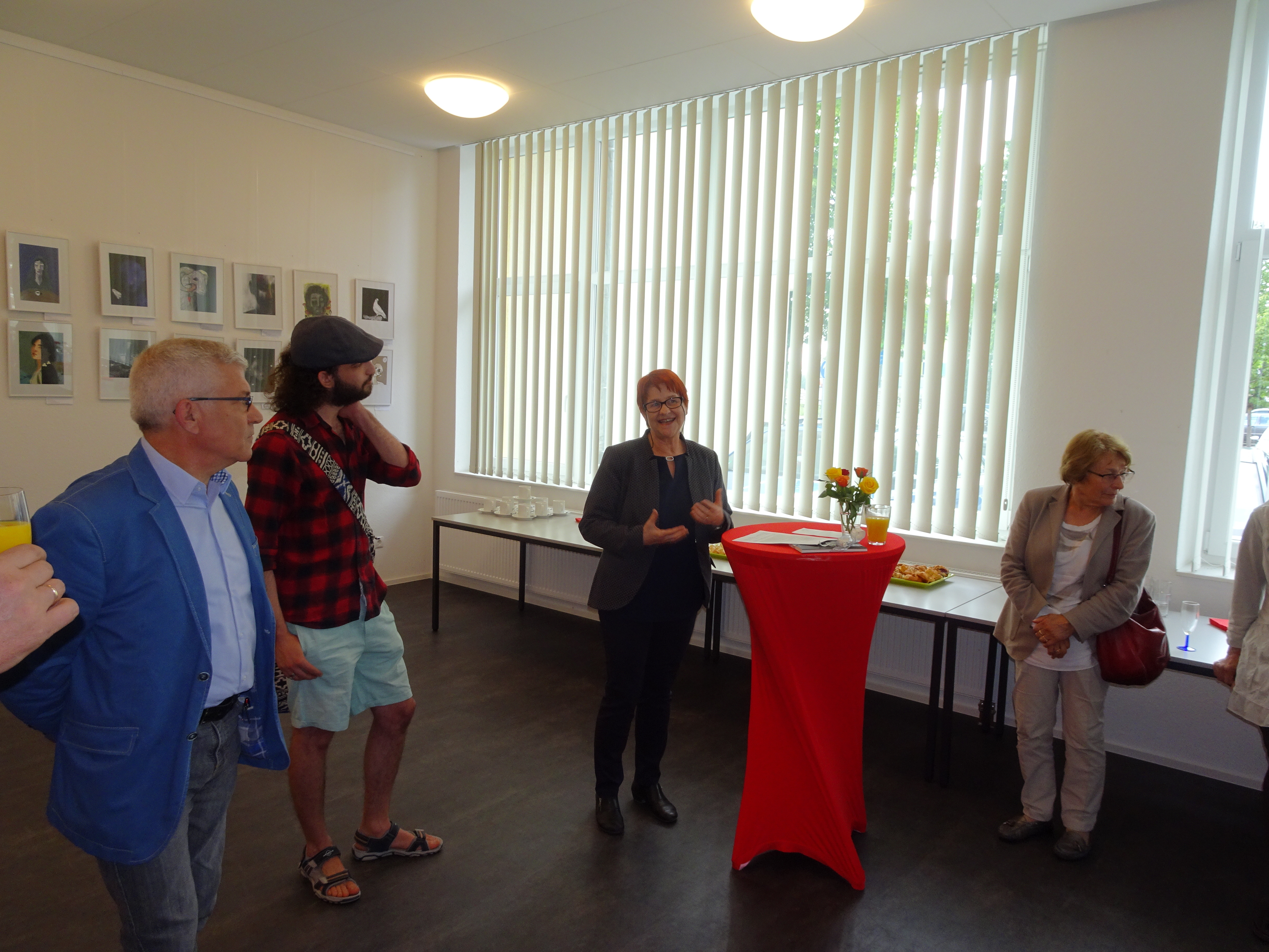 Melo Danze, Karam Abdullah, Angelika Nosal (v.l.n.r.)