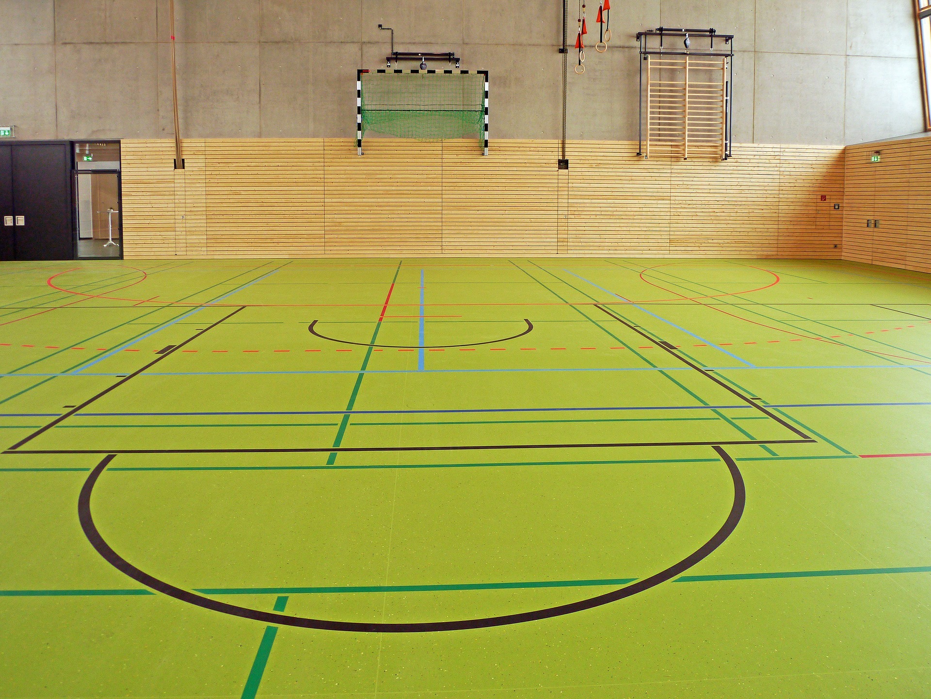 Blick in eine Mehrzweck-Halle