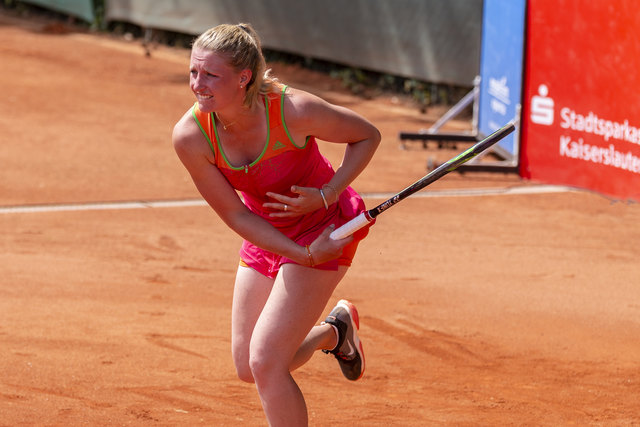 Katrin Kronemayer vom TC Dudenhofen | Foto: Jens Vollmer