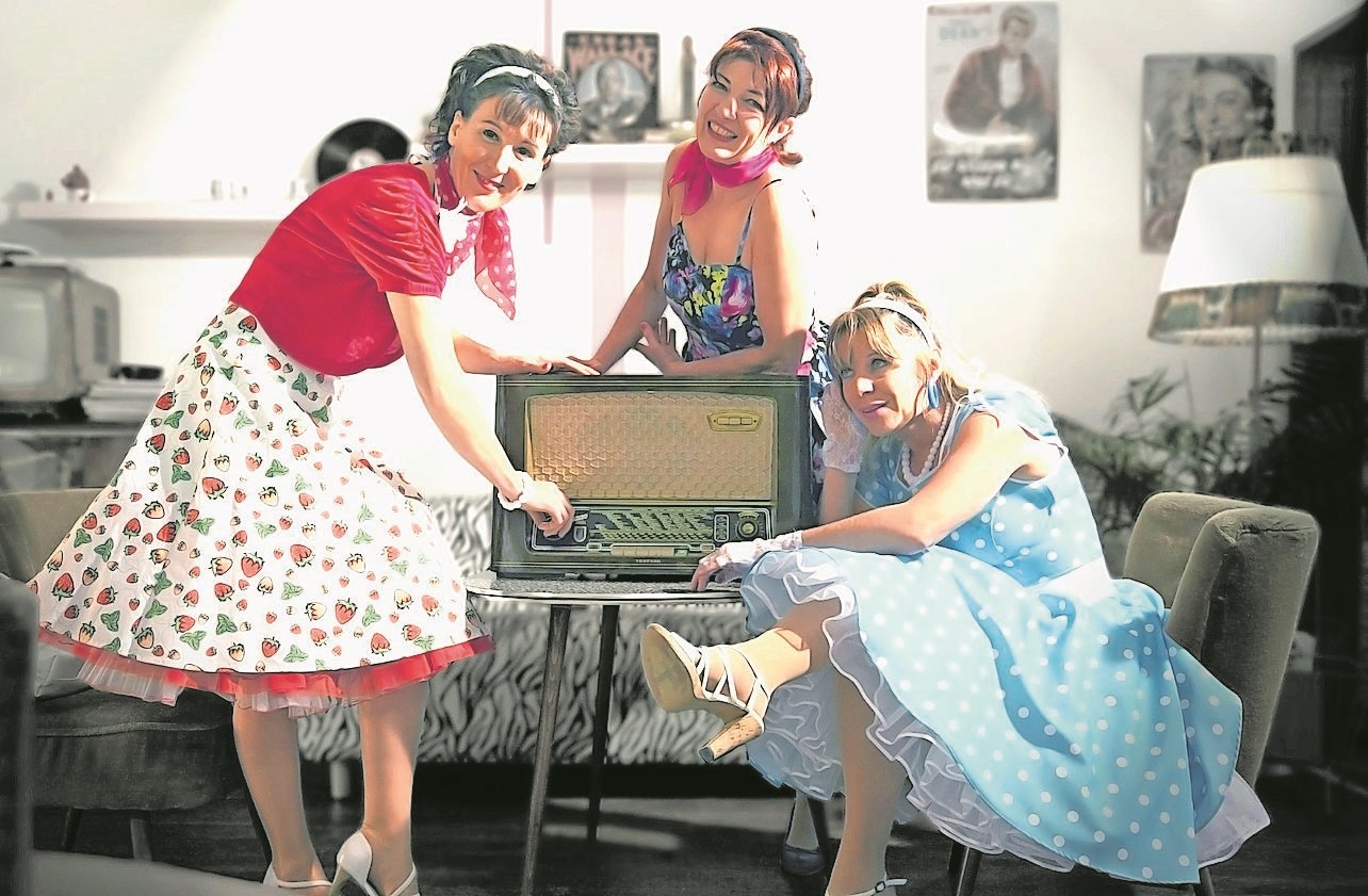 "The Wonderfrolleins“ treten am Maimarkt-Sonntag, um 16 Uhr im Festzelt auf.
