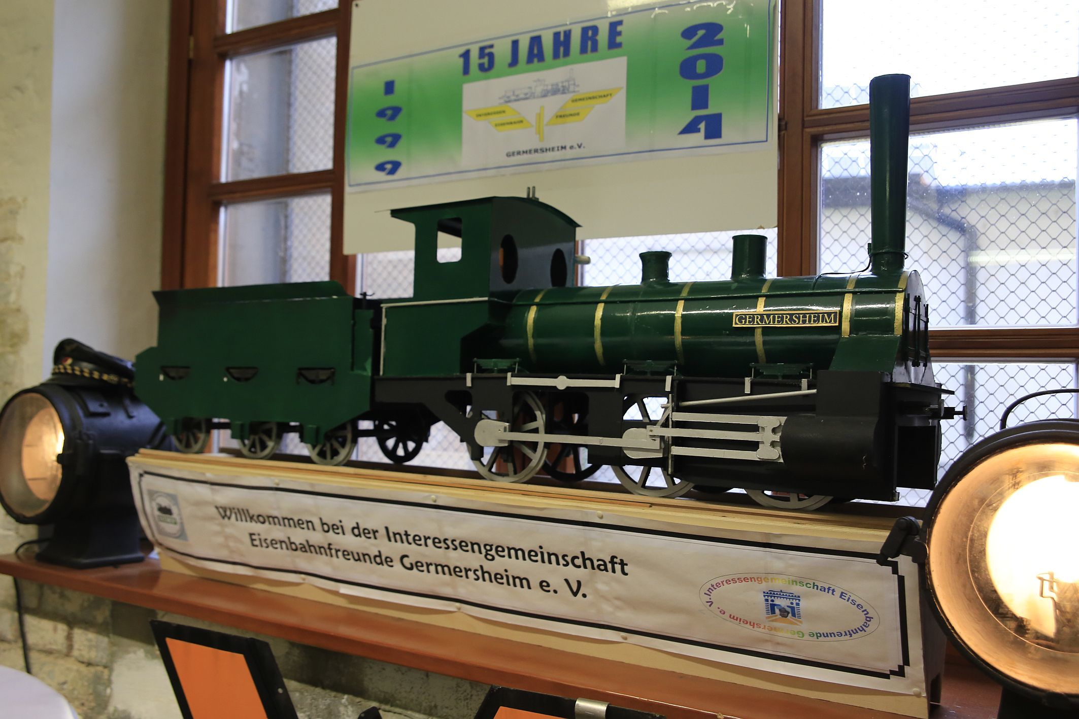 Diese historische Dampflok zeigen die Eisenbahnfreunde am Sonntag.
