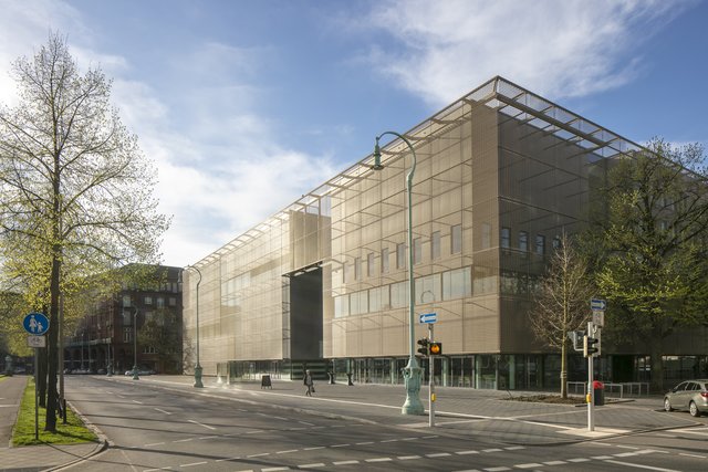 Der Neubau der Kunsthalle Mannheim. | Foto: Kunsthalle Mannheim/ Constantin Meyer