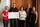 Beate Wimmer von blut e.V., Michael Butz 1. Vorsitzender des KVG, Frauke Vos-Firnkes vom Tourismusbüro Germersheim, 
Marcus Schaile Bürgermeister der Stadt Germersheim und Schirmherr der Spendengala und Susanne Gerber-Immig 2. Vorsitzende des KVG.  | Foto: Nicola Vongerichten