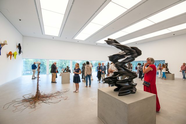 Großer Andrang in der neuen Mannheimer Kunsthalle. | Foto: Christian Gaier