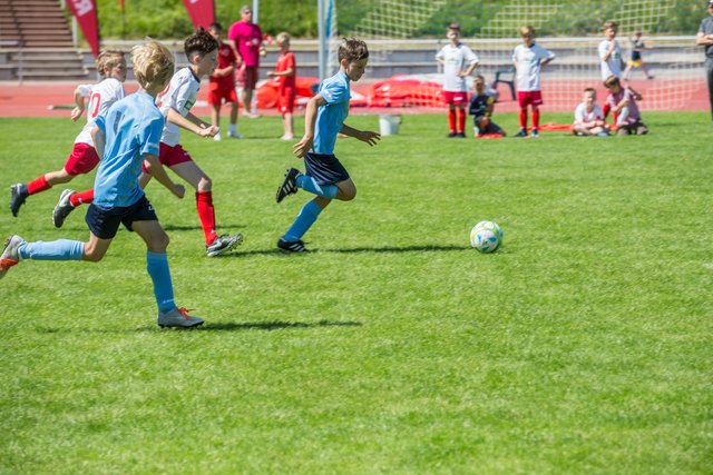 Spielszene aus dem Finale: Uruguay gegen die Schweiz. | Foto: Roland Kohls