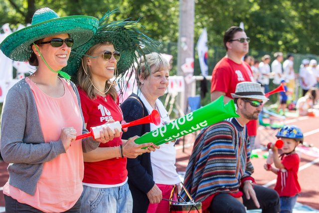 Auch die Fans von Peru sorgten für Stimmung. | Foto: Roland Kohls