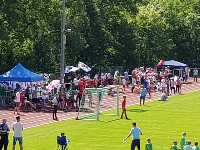 Tolle Stimmung in den Fanlagern | Foto: Claudia Horn