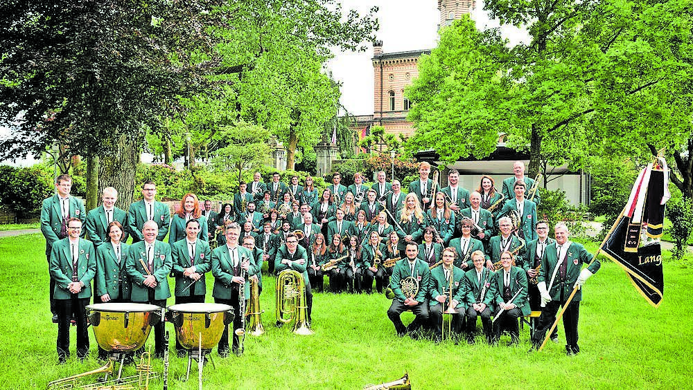 Die Bürgerkapelle Langenargen vom Bodensee konzertiert mit 50 Musikern beim Bayerischen Frühschoppen am 10. Juni.