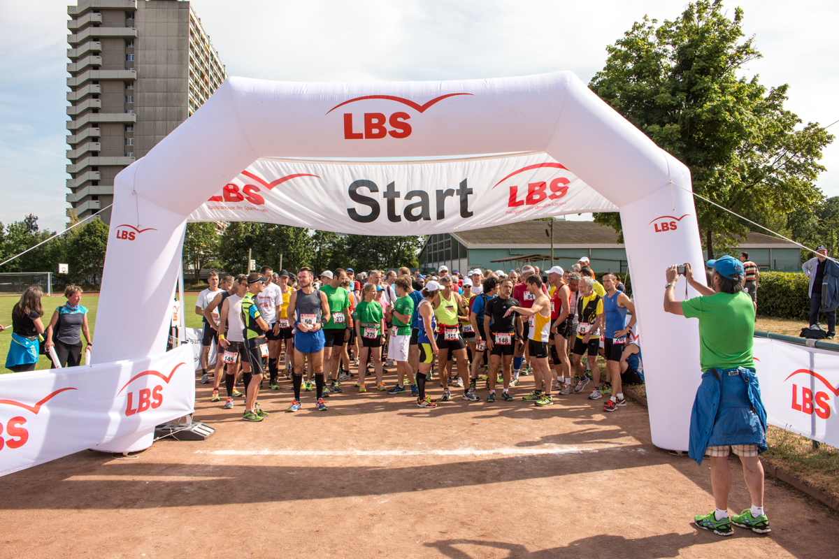 Kurz vor dem Start