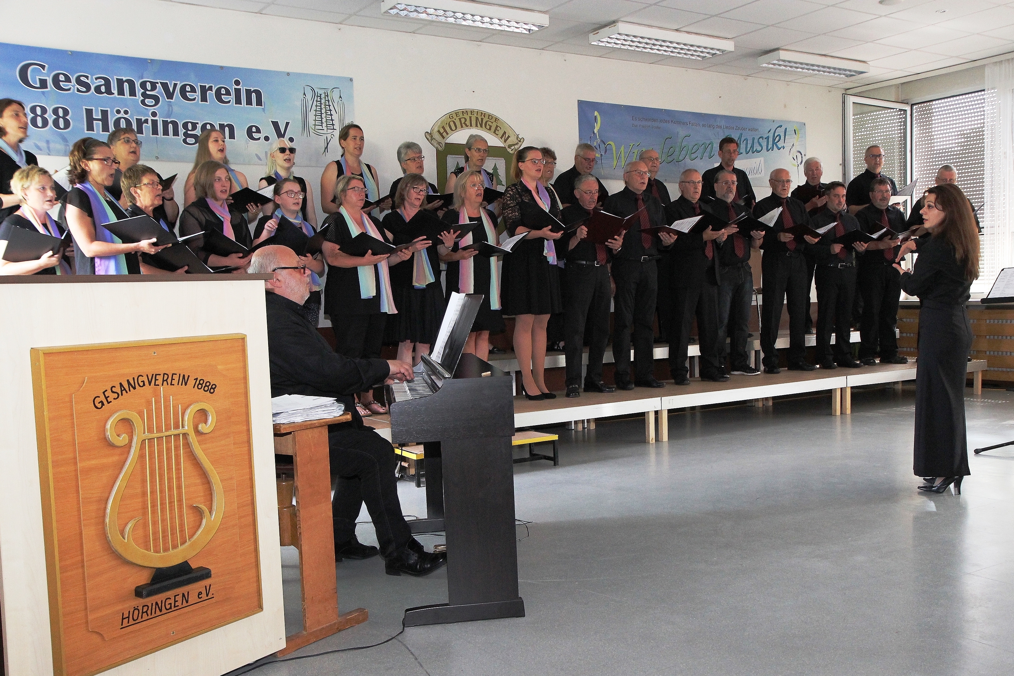 Berits zum dritten Mal hatte der Gesangverein 1888 Höringen zu einer musikalisch-kulinarischen Matinee geladen.