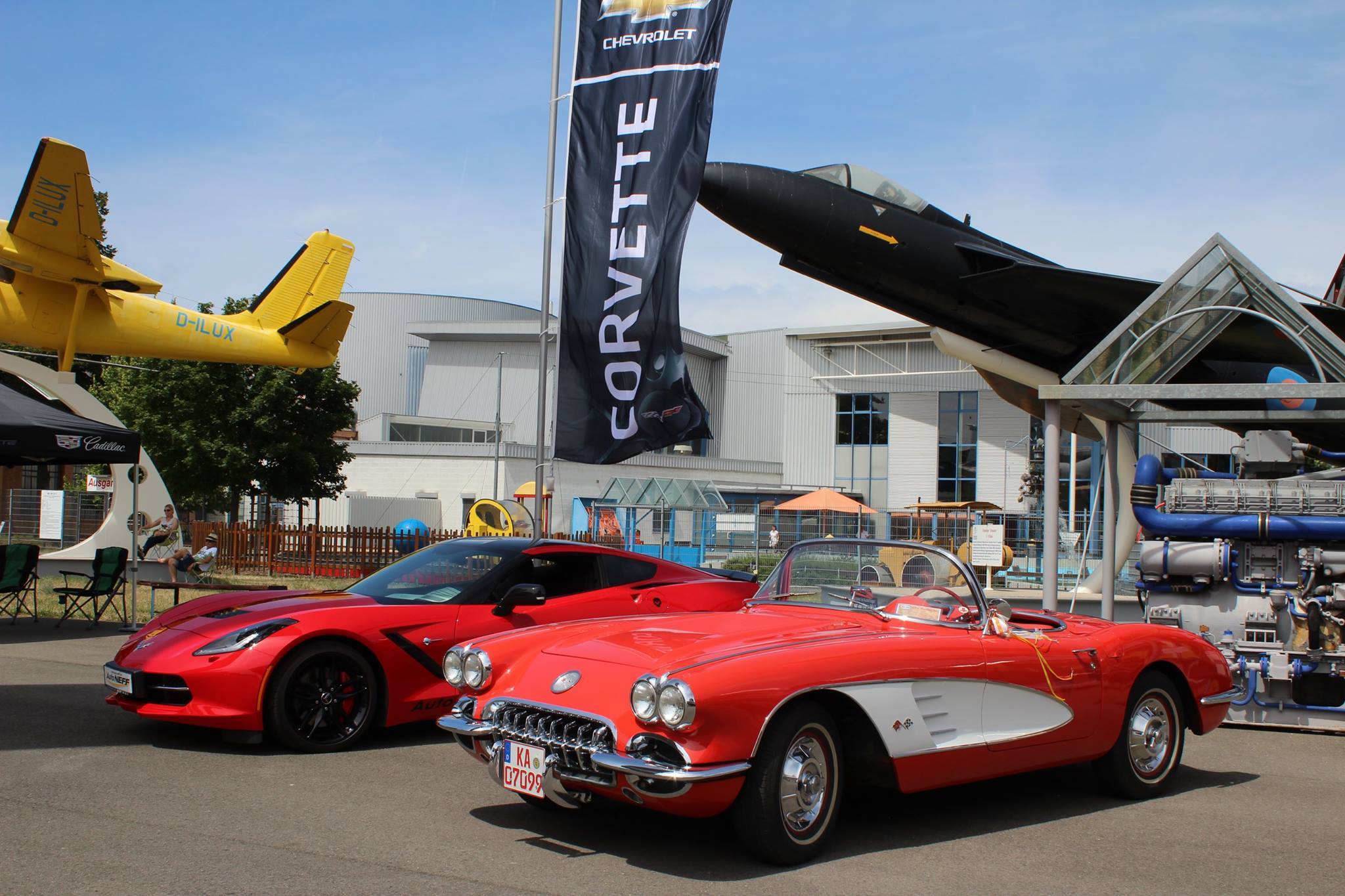 In diesem Jahr steht das Treffen ganz im Zeichen des 65. Jubiläums der Corvette.