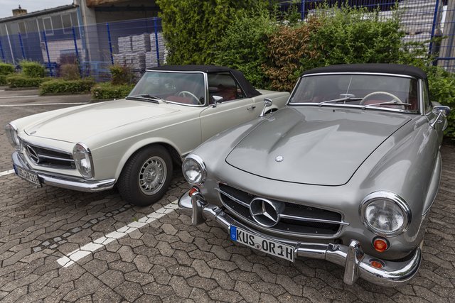 Schmucke Mercedes-Cabrios  aus der Sammlung Ranker | Foto: Jens Vollmer