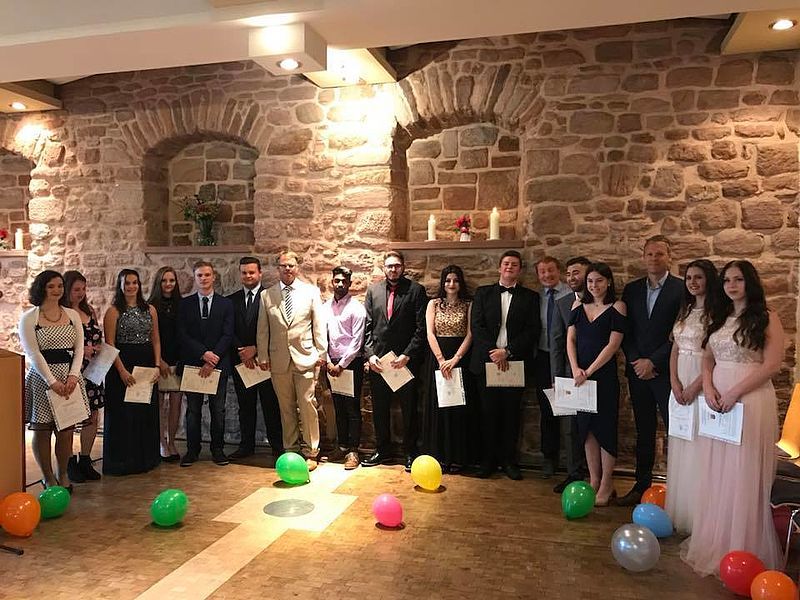 Abschlussfeier an der BBS Landstuhl