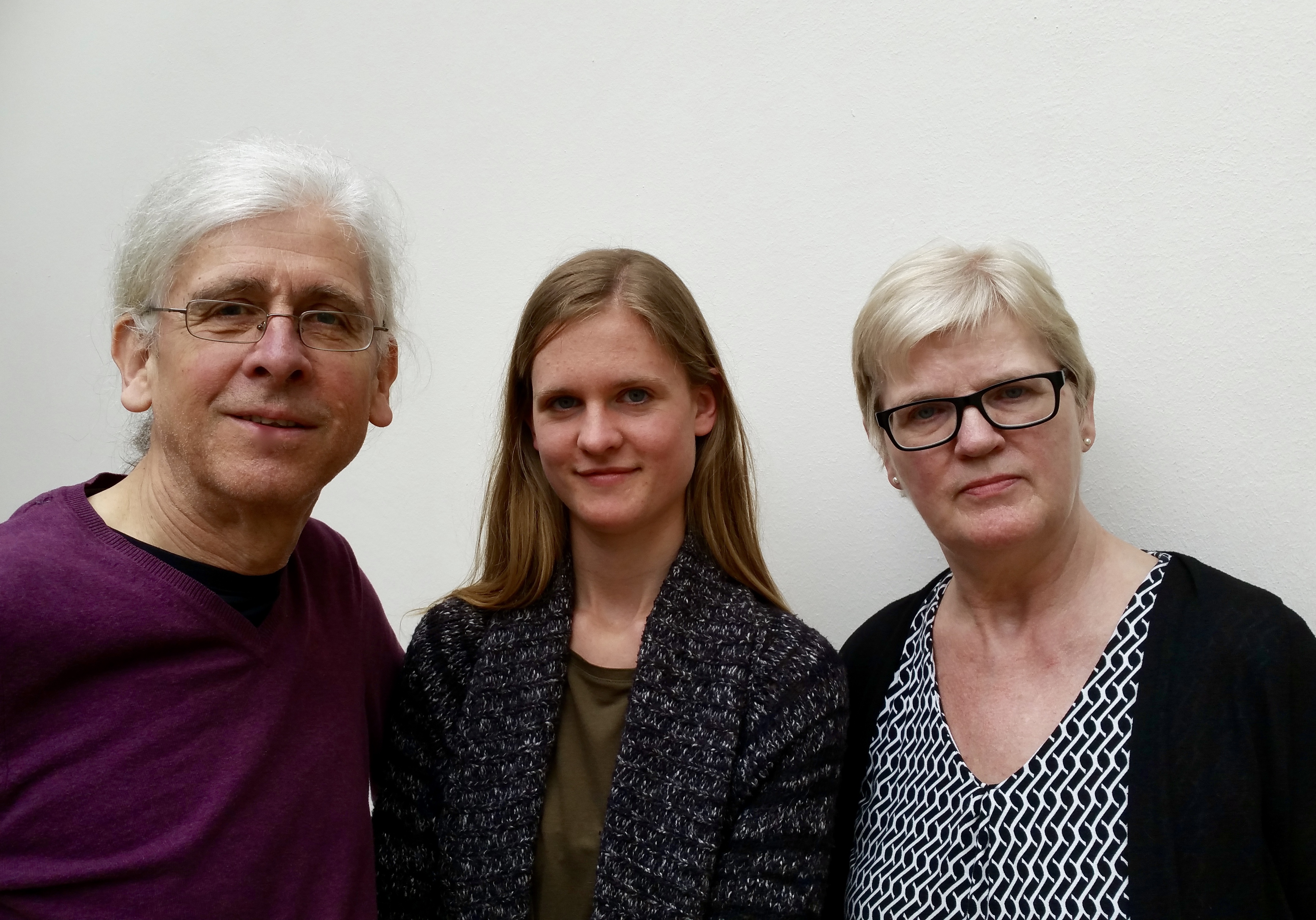 Karl, Anna und Sausanne Kaiser.