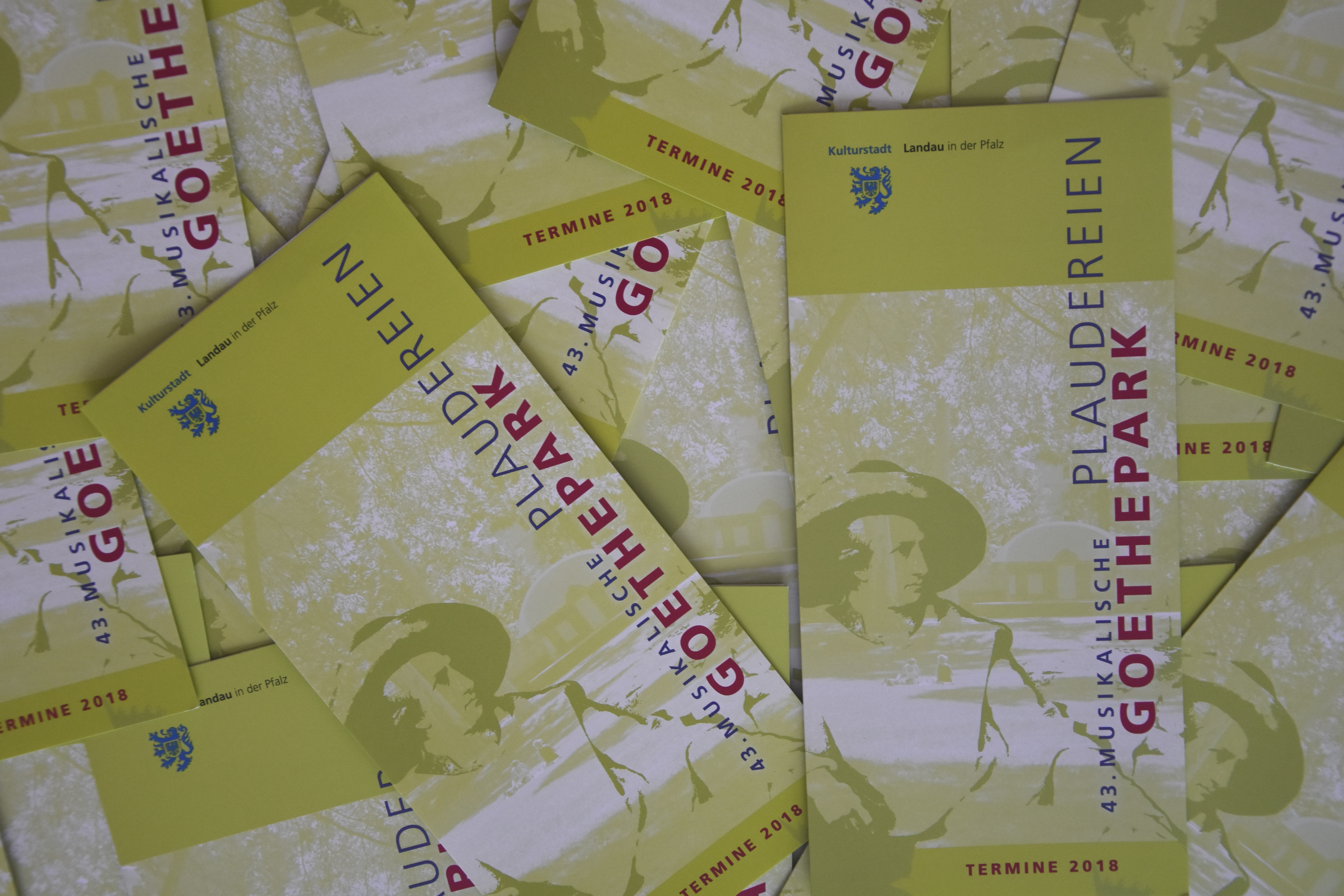 Die Musikalischen Goetheparkplaudereien 2018 sind in vollem Gange. Jeden Sonntag wird im Landauer Goethepark zu einem anderen Thema „geplaudert“ – am 18. Juni dreht sich alles um den TSC Landau, der in diesem Jahr sein 50-jähriges Bestehen feiert. Foto: stp