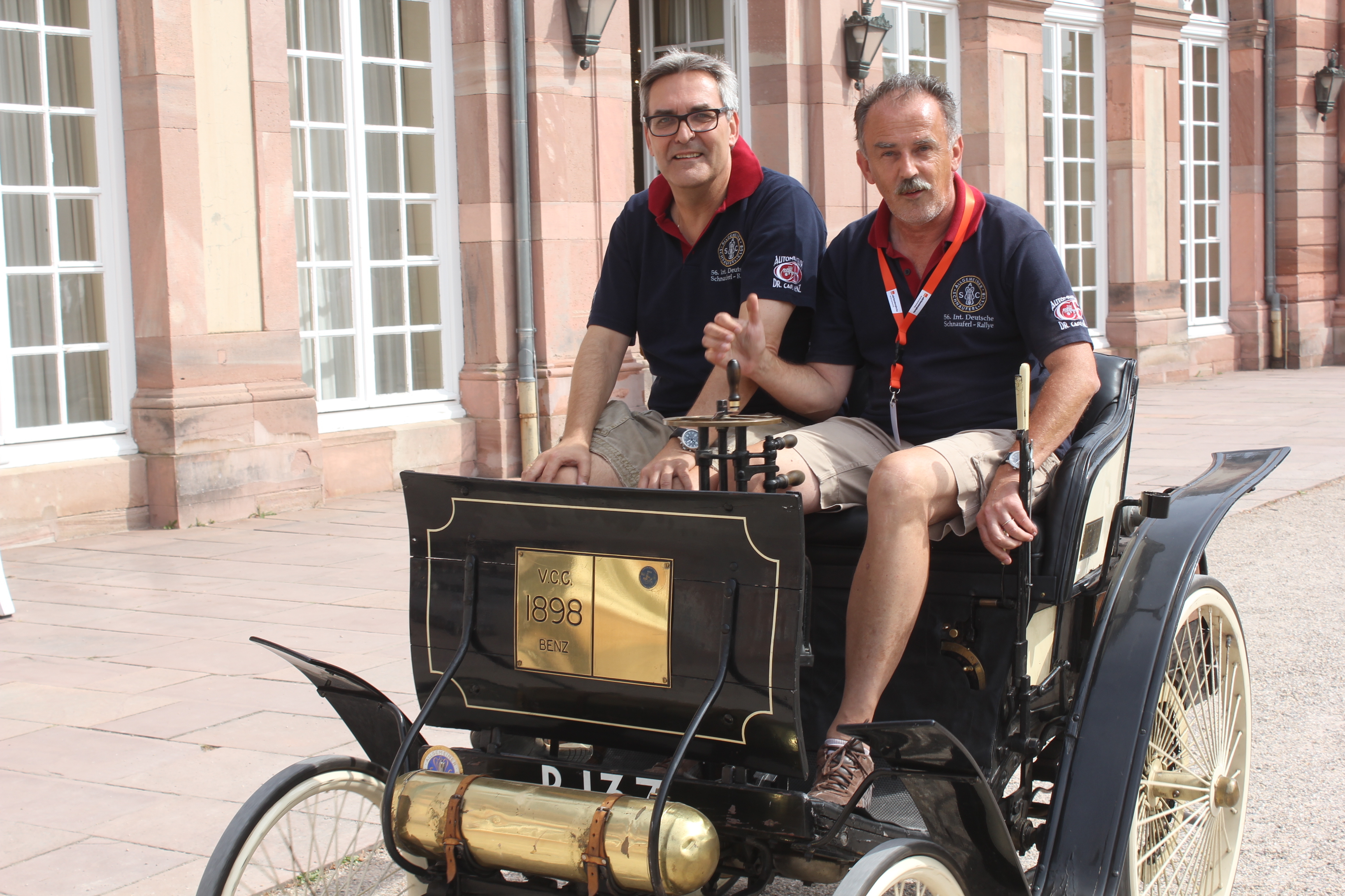 Das berühmte Benz Velociped Comfortable, Baujahr 1898. Der ganze Stolz des ASC.