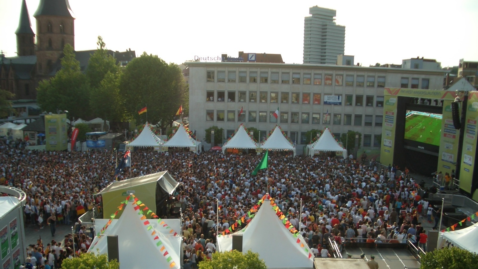 WM 2006 in Kaiserslautern, Stiftsplatz